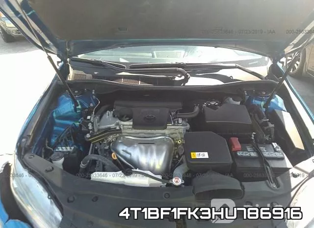 4T1BF1FK3HU786916 фото 2