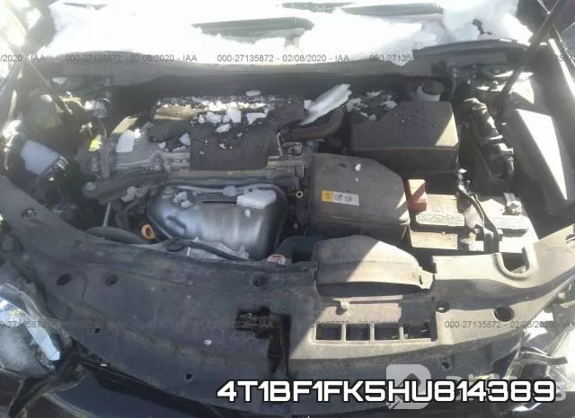 4T1BF1FK5HU814389 фото 2
