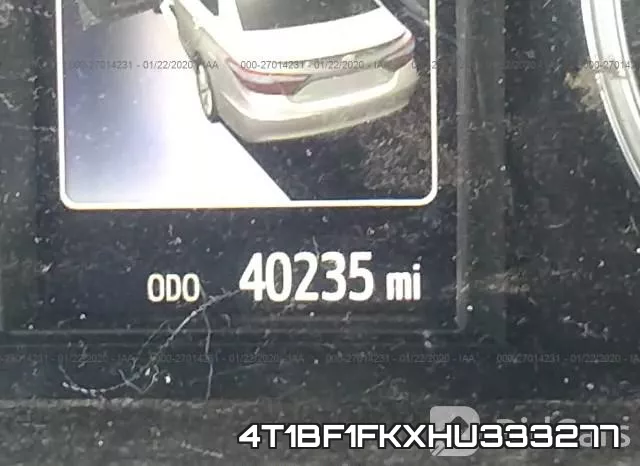 4T1BF1FKXHU333277 фото 8