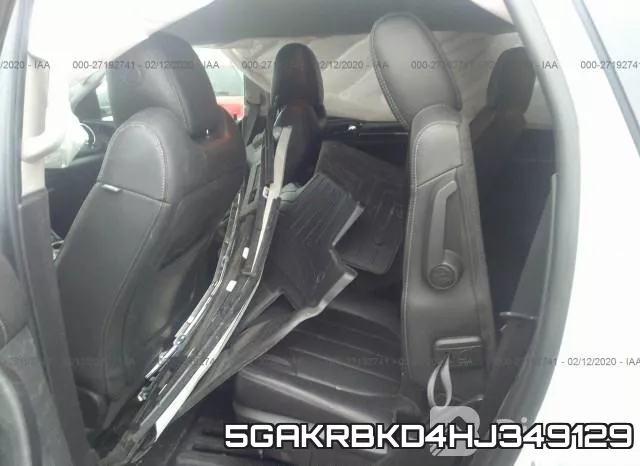 5GAKRBKD4HJ349129 фото 9