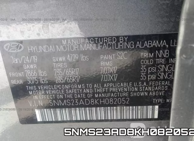 5NMS23AD8KH082052 фото 10