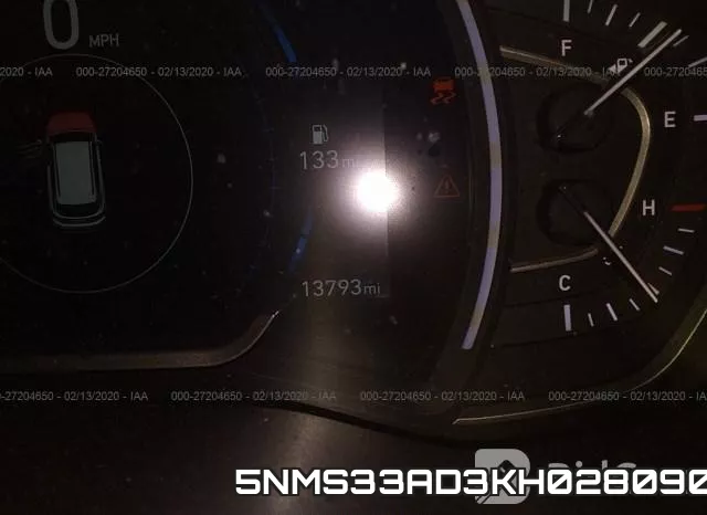 5NMS33AD3KH028090 фото 8