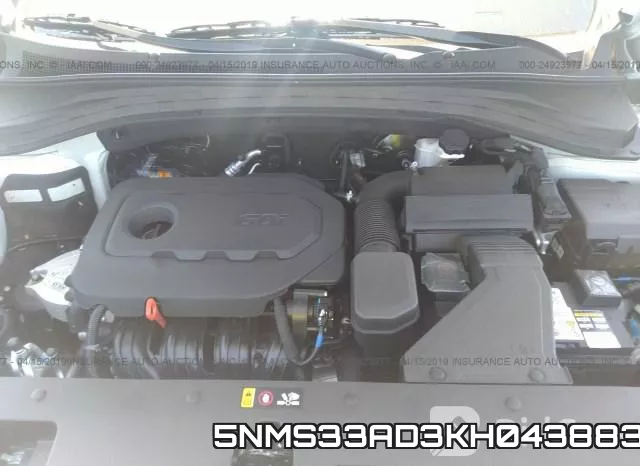 5NMS33AD3KH043883 фото 2