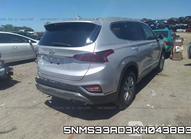 5NMS33AD3KH043883 фото 4
