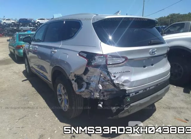 5NMS33AD3KH043883 фото 5