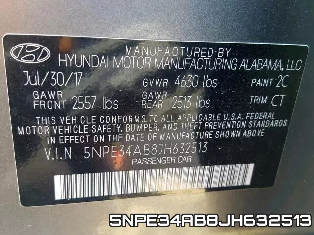 5NPE34AB8JH632513 фото 2