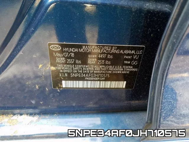 5NPE34AF0JH710575 фото 2