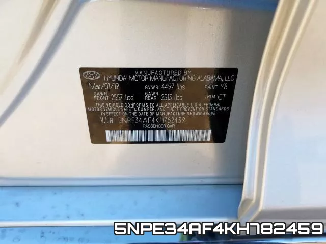 5NPE34AF4KH782459 фото 2