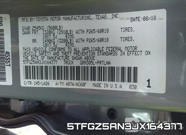 5TFGZ5AN3JX164377 фото 10