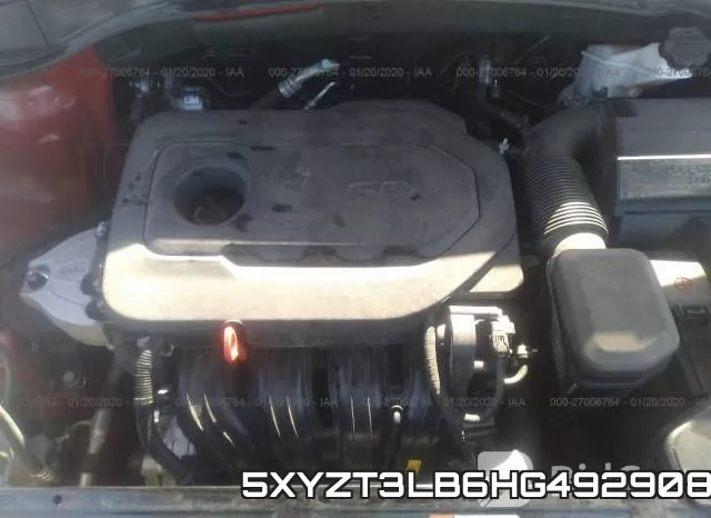 5XYZT3LB6HG492908 фото 2