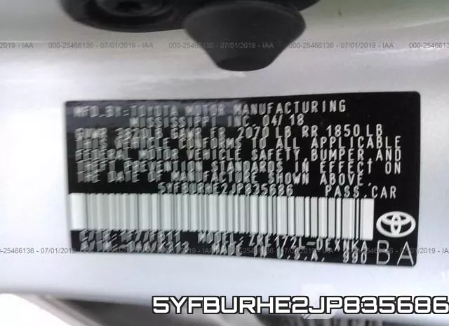 5YFBURHE2JP835686 фото 10