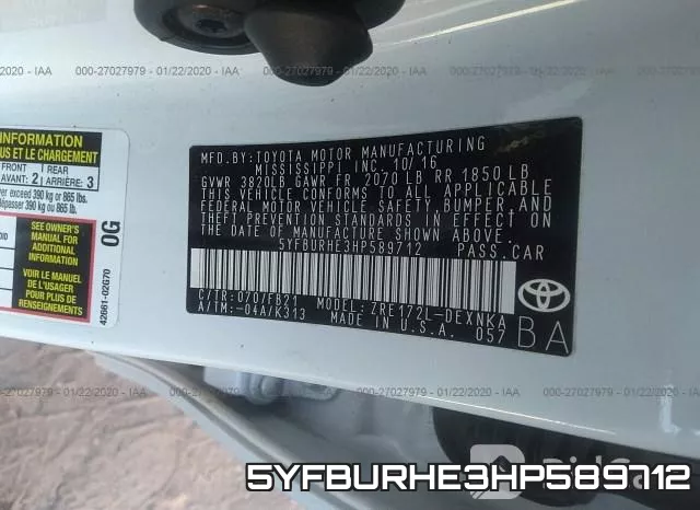 5YFBURHE3HP589712 фото 10