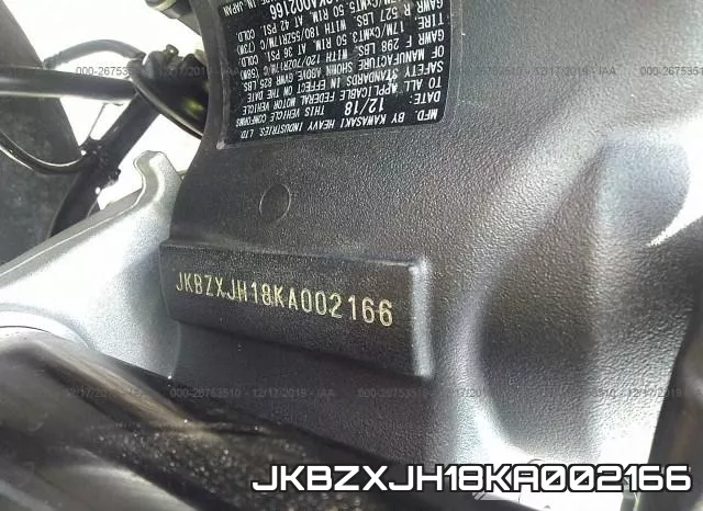 JKBZXJH18KA002166 фото 2