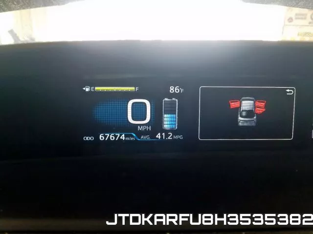 JTDKARFU8H3535382 фото 9