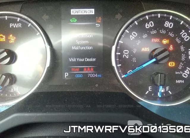 JTMRWRFV6KD013506 фото 8