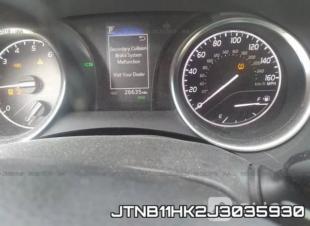 JTNB11HK2J3035930 фото 8