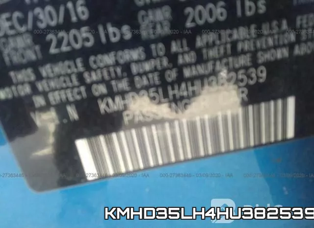 KMHD35LH4HU382539 фото 10