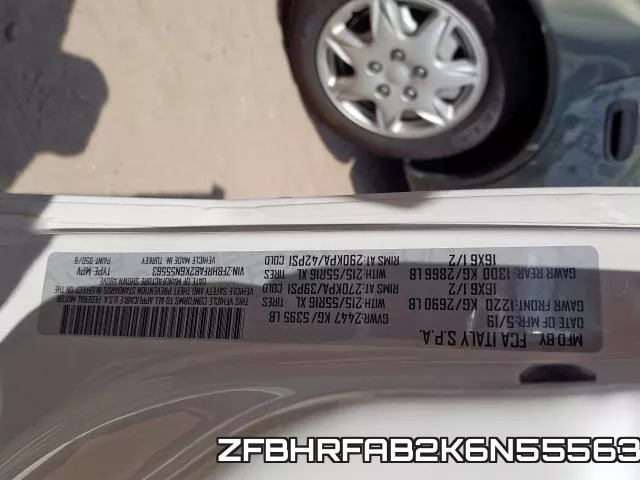 ZFBHRFAB2K6N55563 фото 2