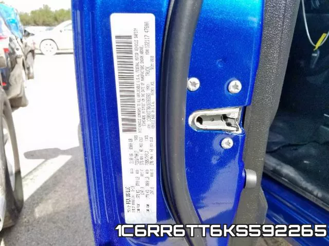 1C6RR6TT6KS592265 фото 2