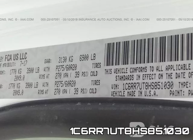 1C6RR7UT8HS851030 фото 10