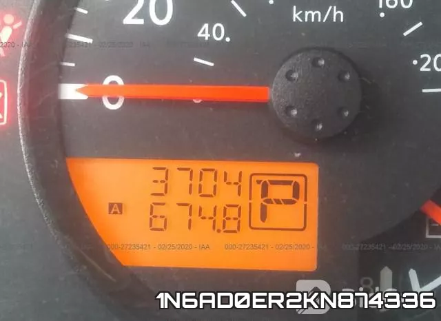 1N6AD0ER2KN874336 фото 8