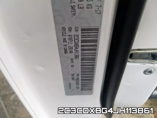 2C3CDXBG4JH113861 фото 2