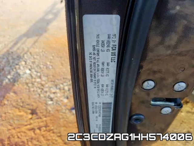 2C3CDZAG1HH574006 фото 2