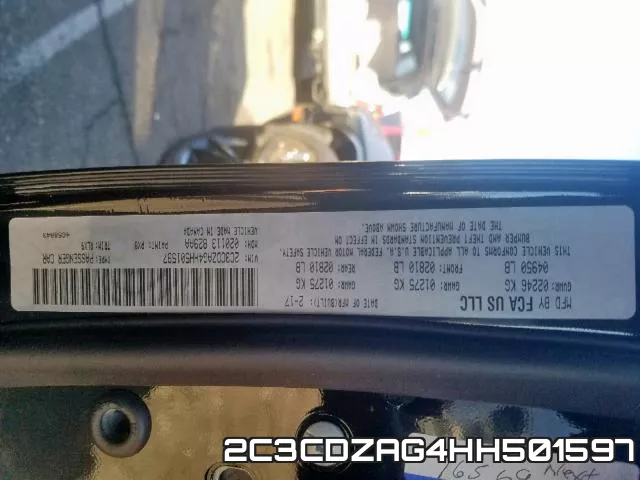 2C3CDZAG4HH501597 фото 2