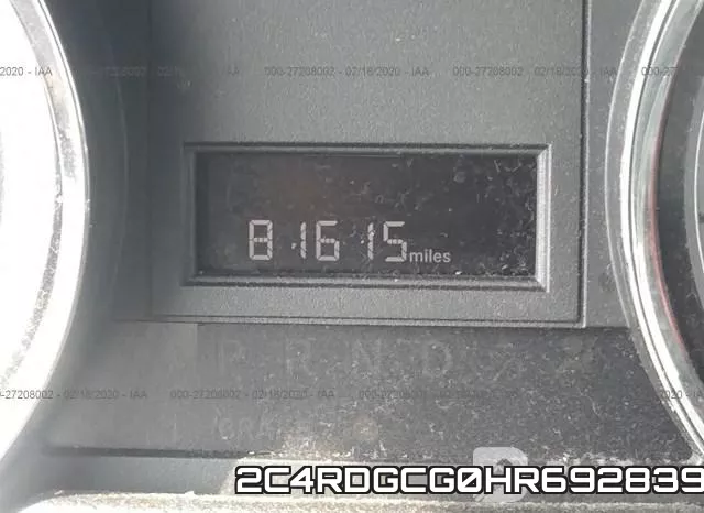 2C4RDGCG0HR692839 фото 7