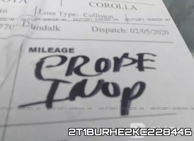 2T1BURHE2KC228446 фото 4