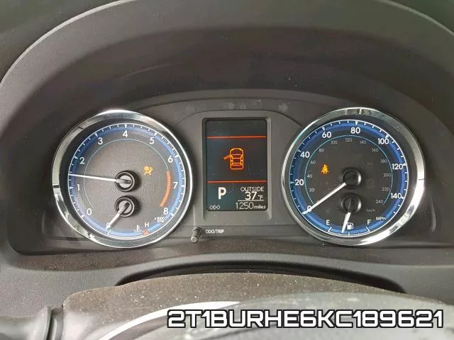 2T1BURHE6KC189621 фото 9