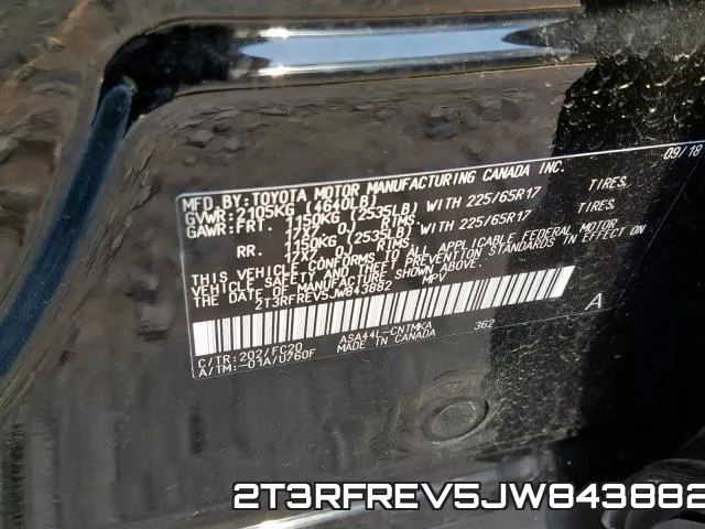 2T3RFREV5JW843882 фото 2