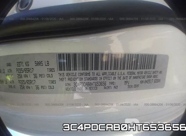 3C4PDCAB0HT653656 фото 10