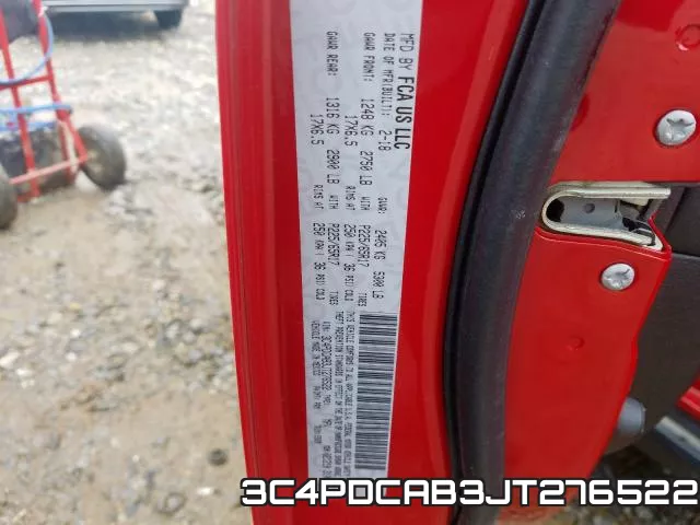 3C4PDCAB3JT276522 фото 2