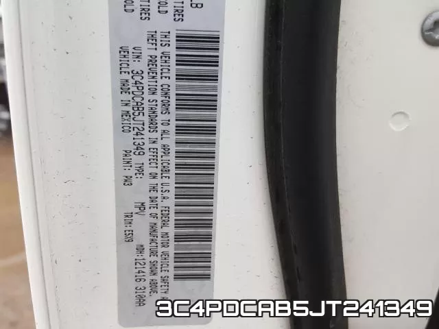 3C4PDCAB5JT241349 фото 2
