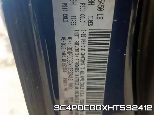 3C4PDCGGXHT532412 фото 2