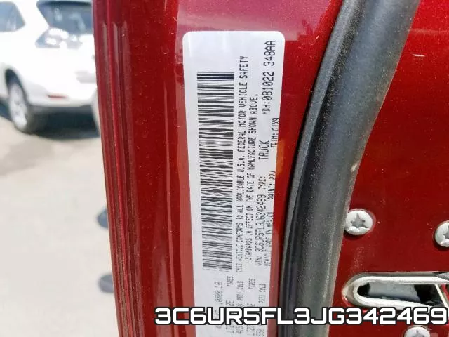 3C6UR5FL3JG342469 фото 2