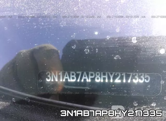 3N1AB7AP8HY217335 фото 7