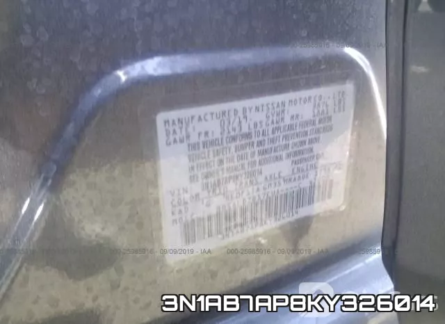 3N1AB7AP8KY326014 фото 10