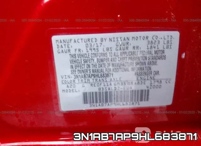 3N1AB7AP9HL683871 фото 10