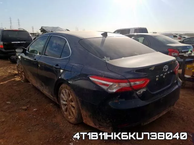 4T1B11HK6KU738040 фото 4