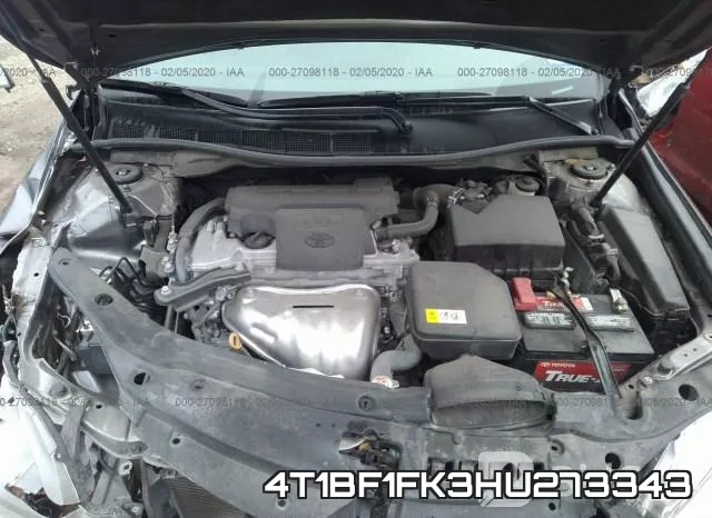 4T1BF1FK3HU273343 фото 2