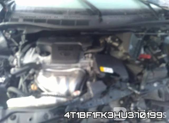 4T1BF1FK3HU370199 фото 2