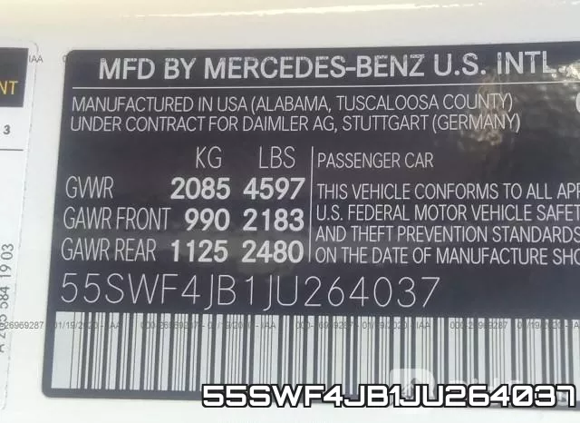 55SWF4JB1JU264037 фото 10