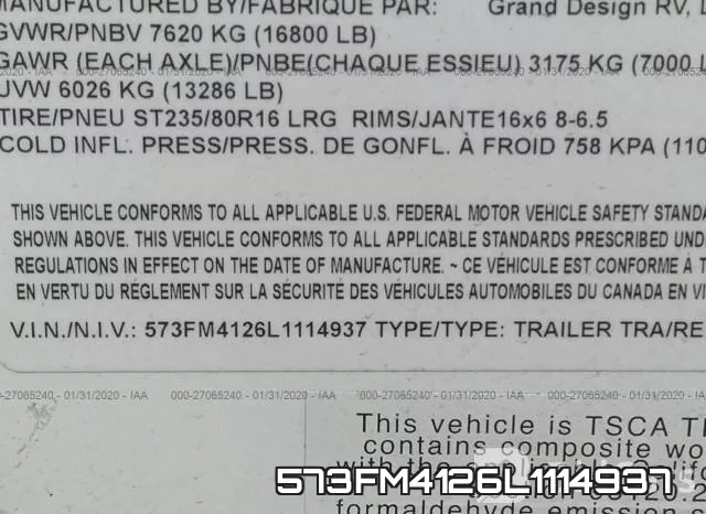 573FM4126L1114937 фото 10