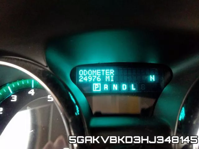5GAKVBKD3HJ348145 фото 9