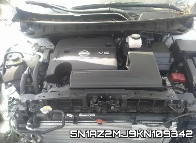 5N1AZ2MJ9KN109342 фото 2