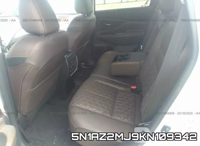 5N1AZ2MJ9KN109342 фото 9