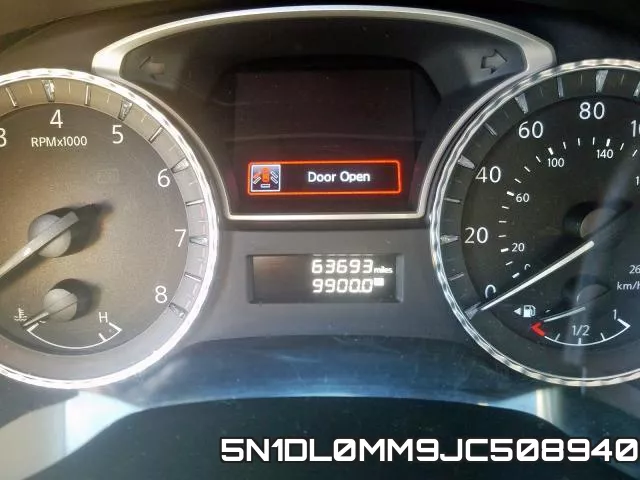 5N1DL0MM9JC508940 фото 9