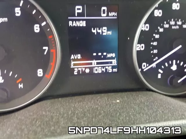 5NPD74LF9HH104313 фото 9